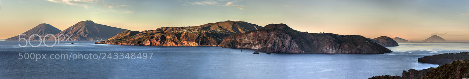 Nikon D90 sample photo. Sunset on lipari <3 photography