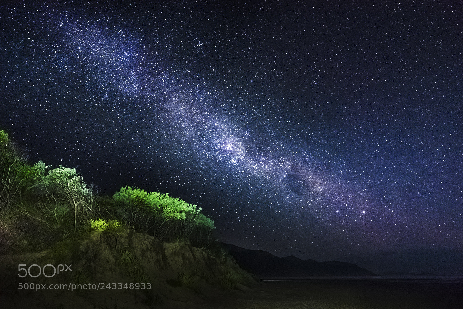 Nikon D810 sample photo. Milky way photography