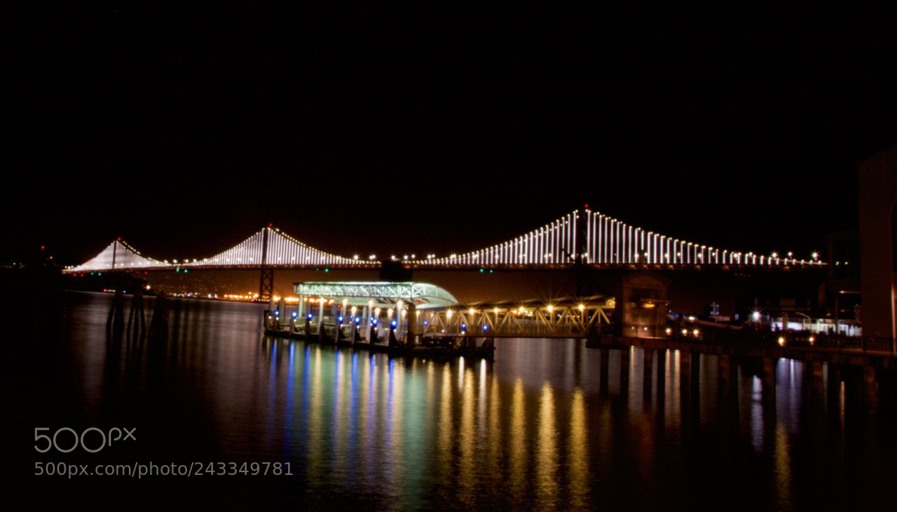 Nikon D7100 sample photo. The bay bridge photography