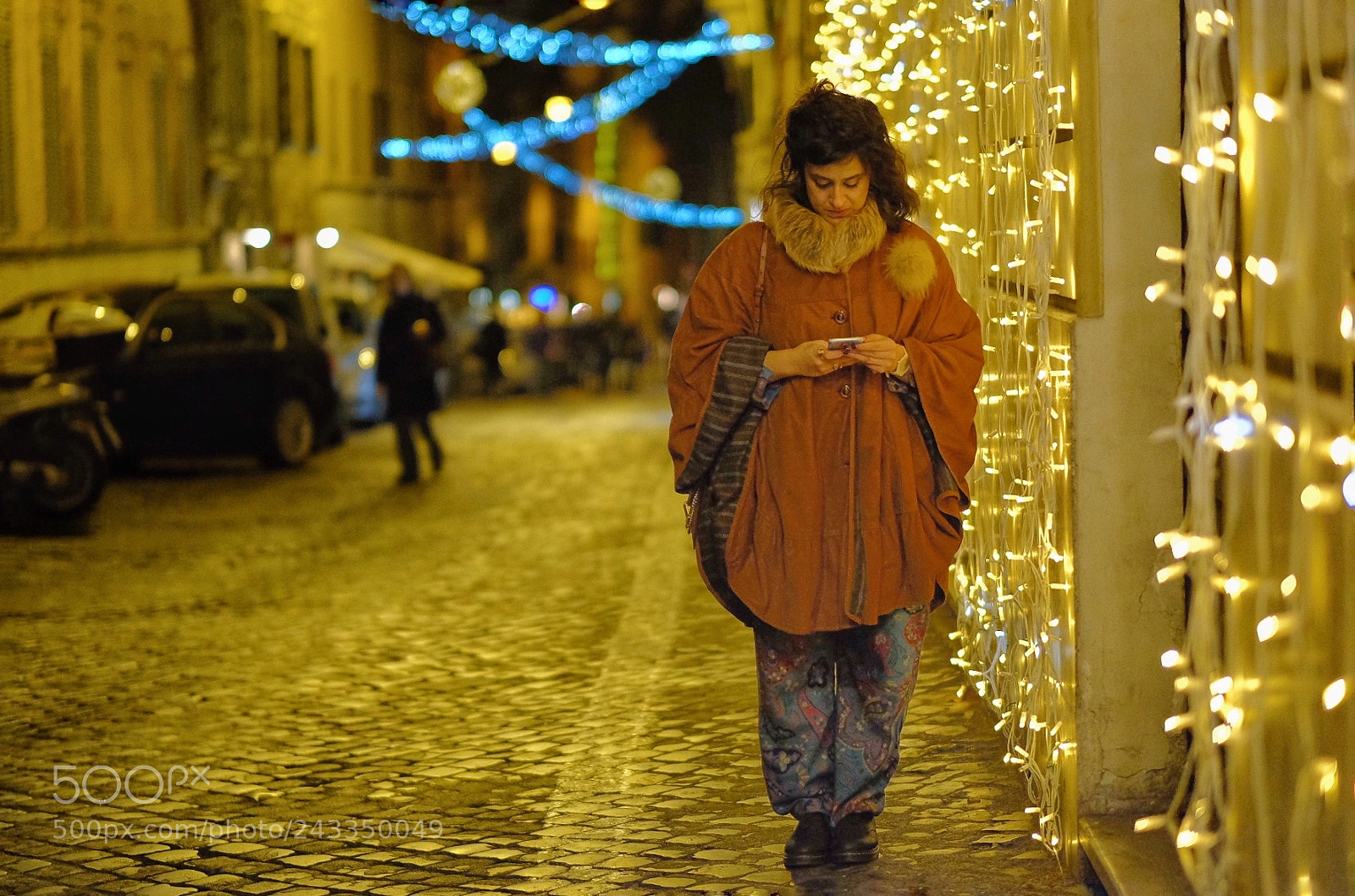 Fujifilm X-T10 sample photo. Night walk in rome photography