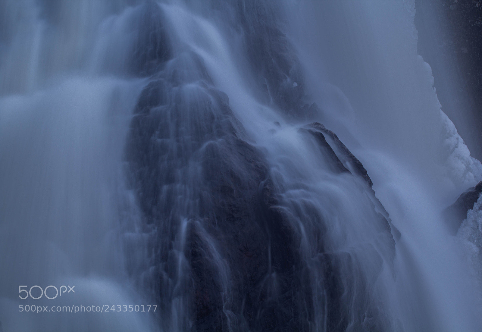 Canon EOS 1200D (EOS Rebel T5 / EOS Kiss X70 / EOS Hi) sample photo. A frozen waterfall called photography