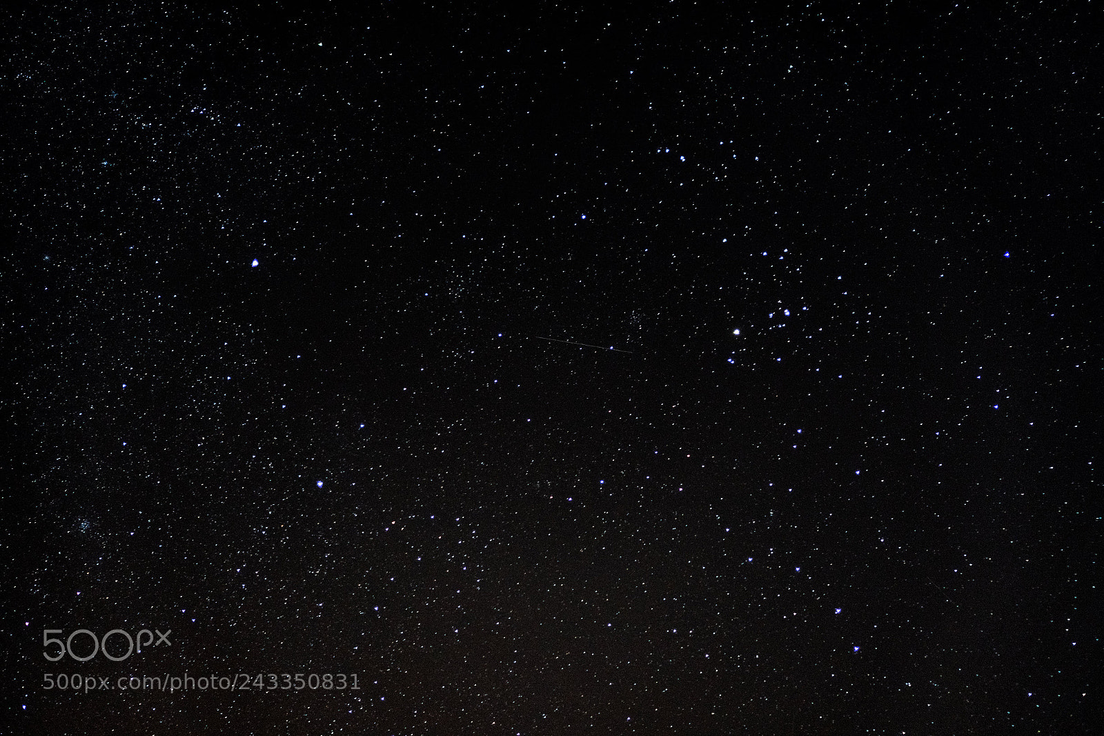 Sony a6500 sample photo. Night sky in winter photography