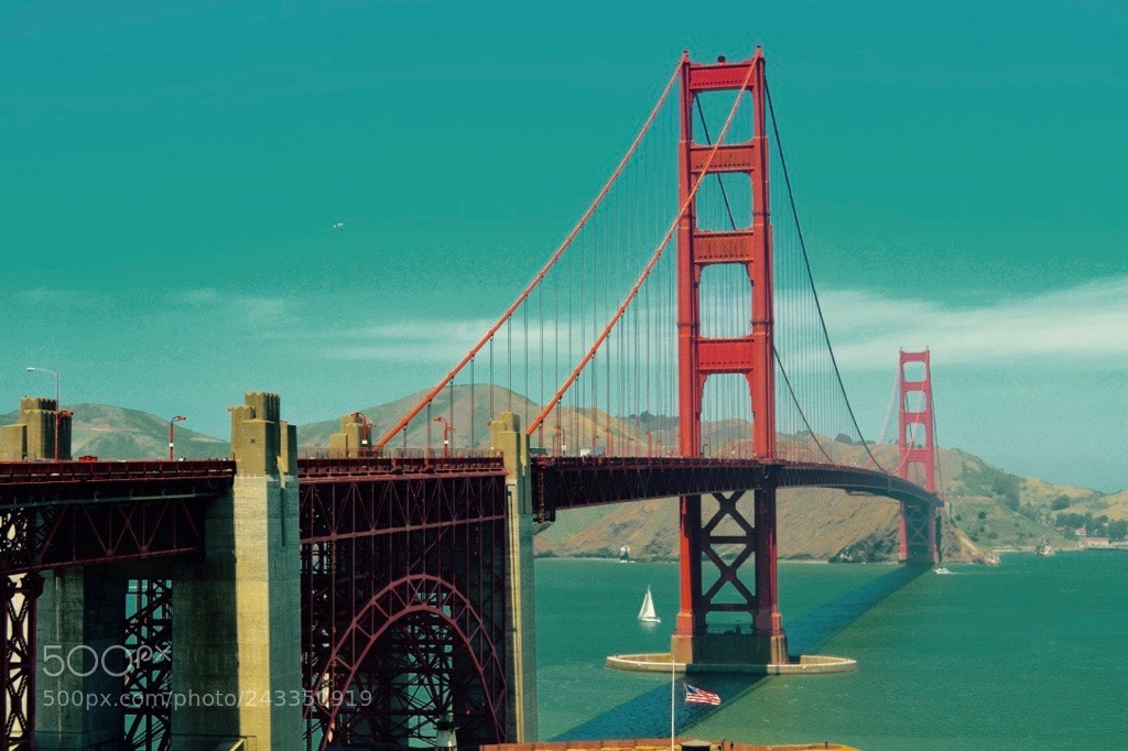 Nikon D3100 sample photo. “golden gate” photography