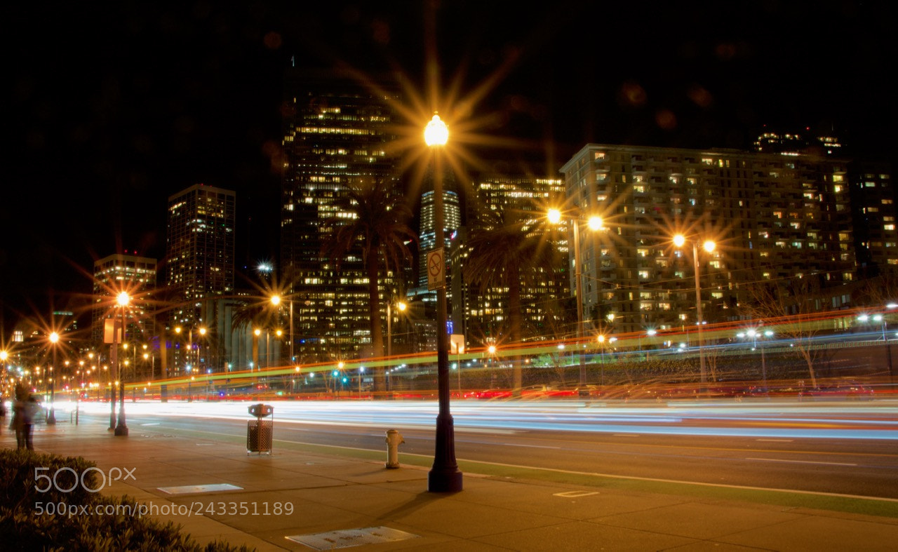 Nikon D7100 sample photo. Glowing night photography