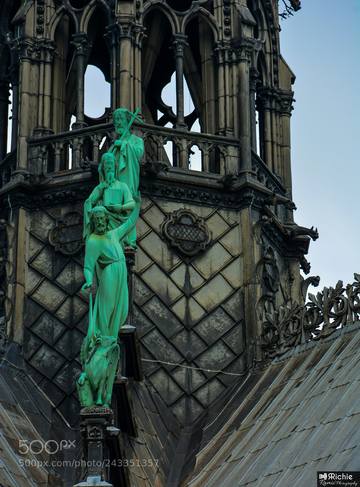 Nikon D7100 sample photo. Notre dame photography