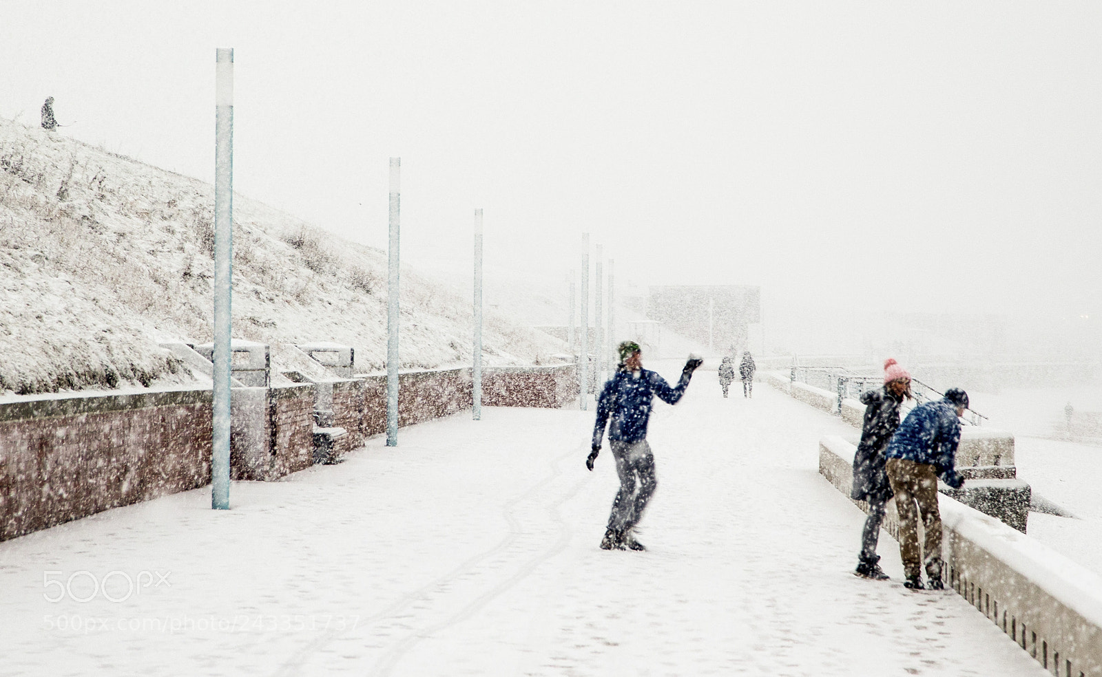 Canon EOS-1D X sample photo. Dancing in the snow photography