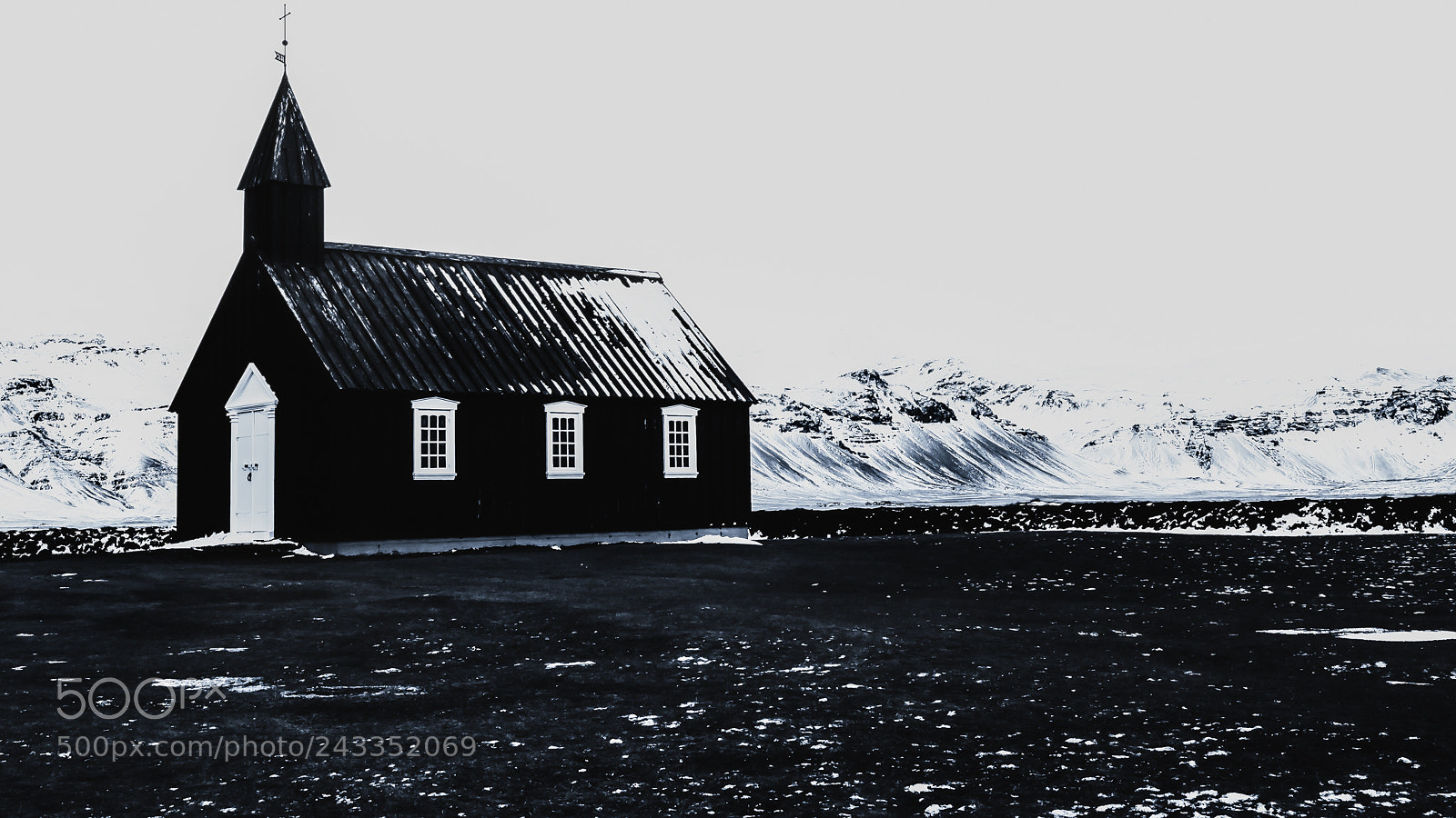 Olympus OM-D E-M5 II sample photo. Church on a lava photography