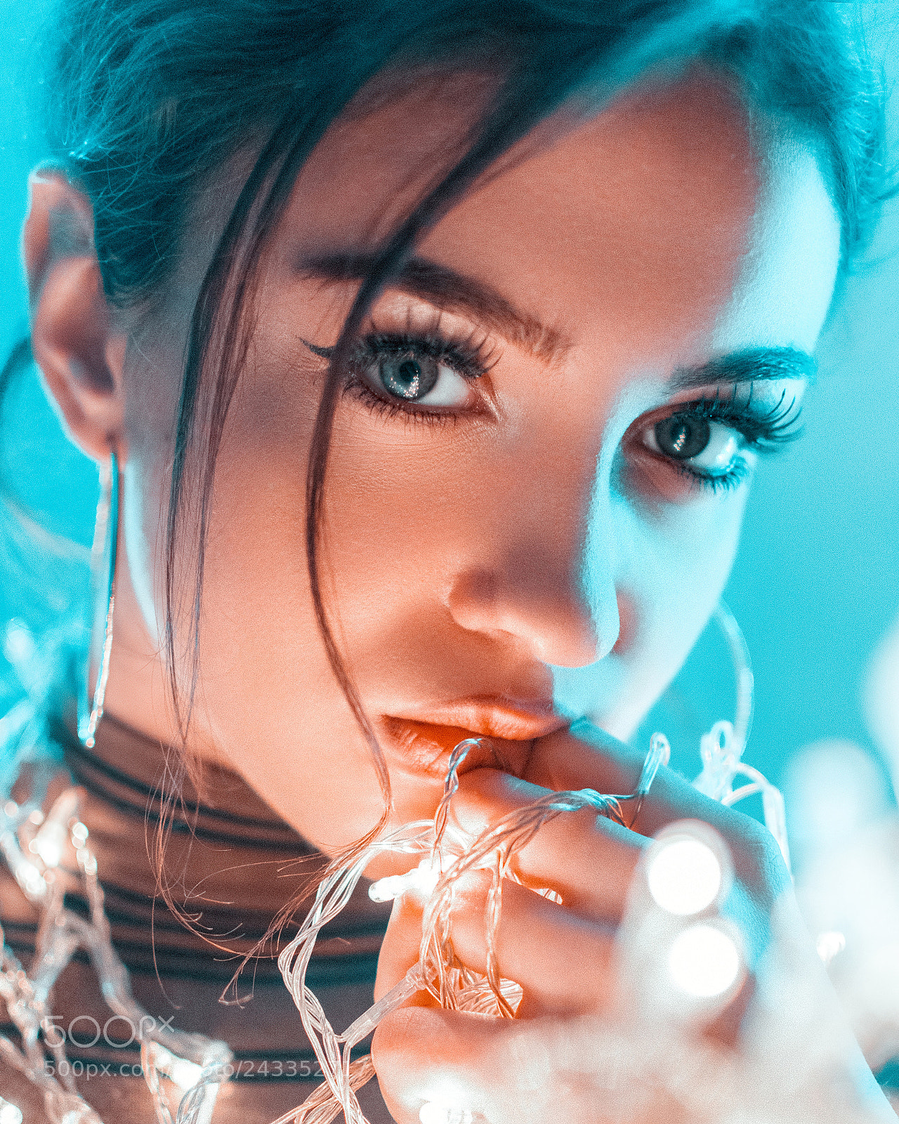 Nikon D7200 sample photo. The blue light photography