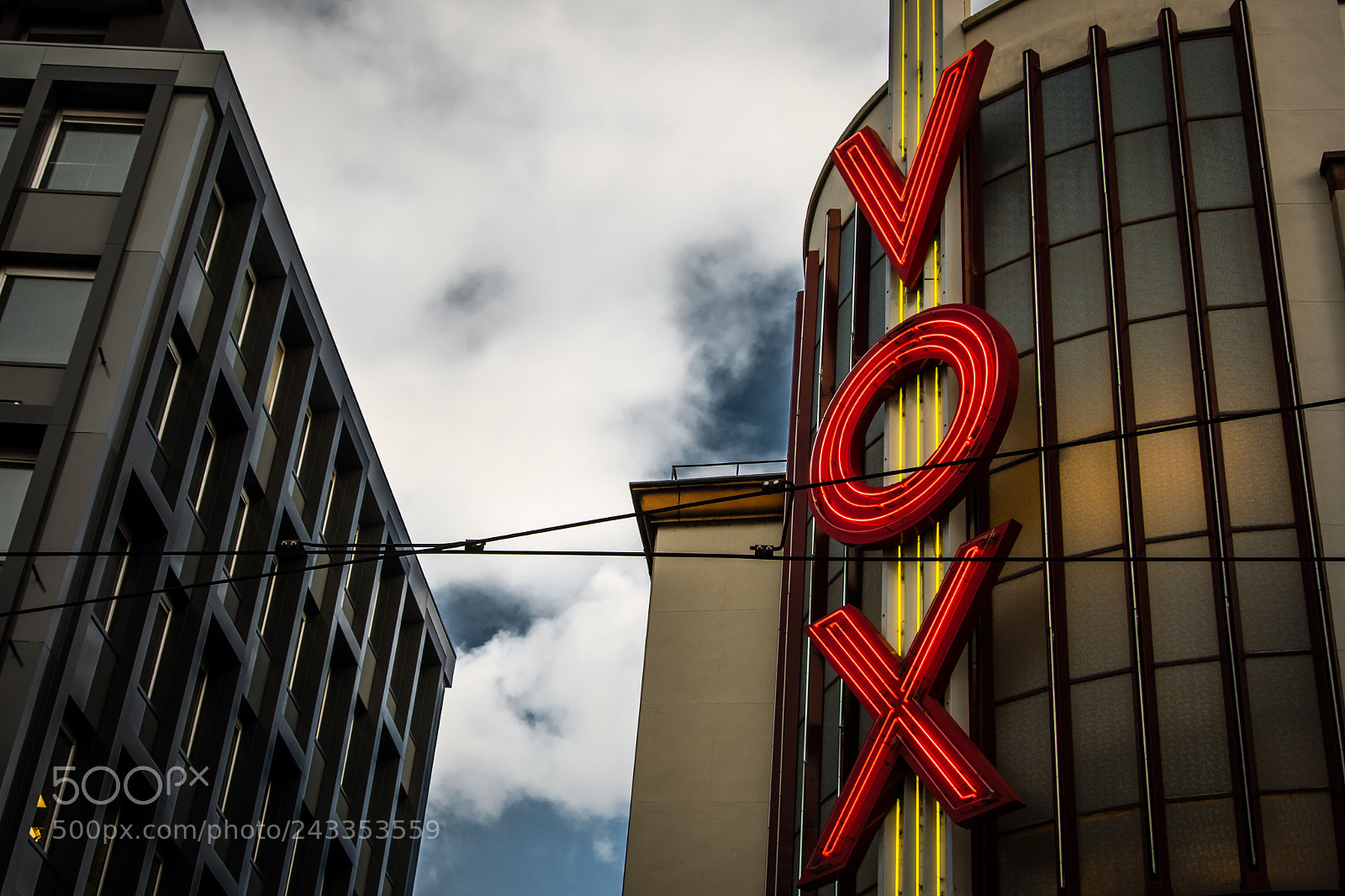 Nikon D7500 sample photo. The vox neon photography