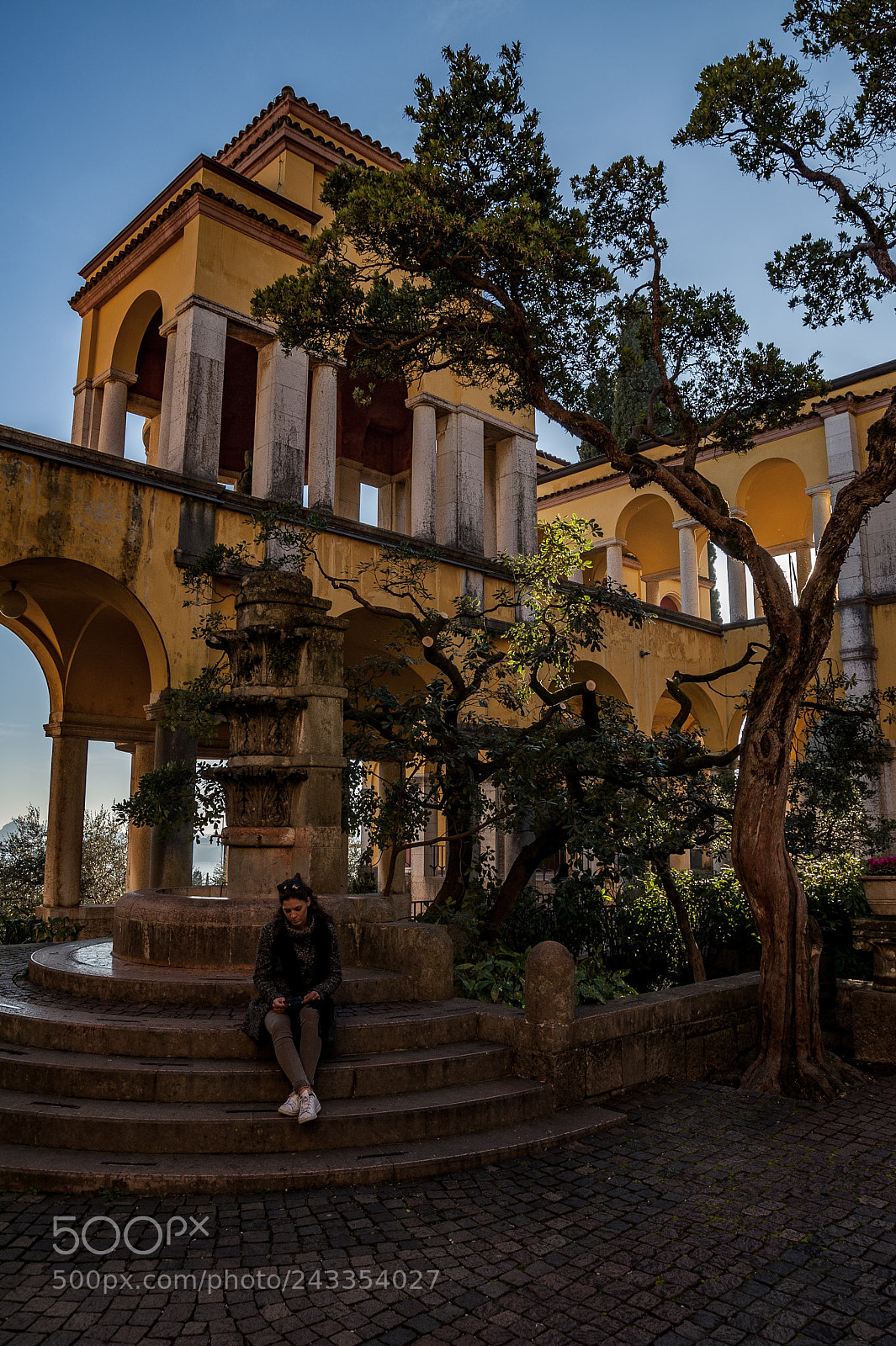 Nikon D700 sample photo. Vittoriale gardone photography