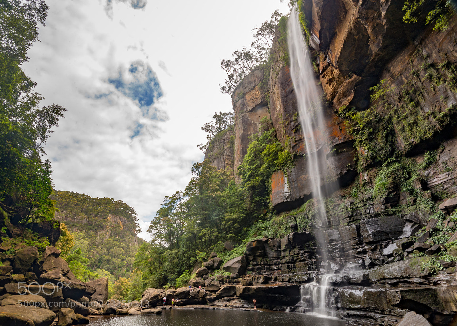 Nikon D610 sample photo. Belmore falls photography