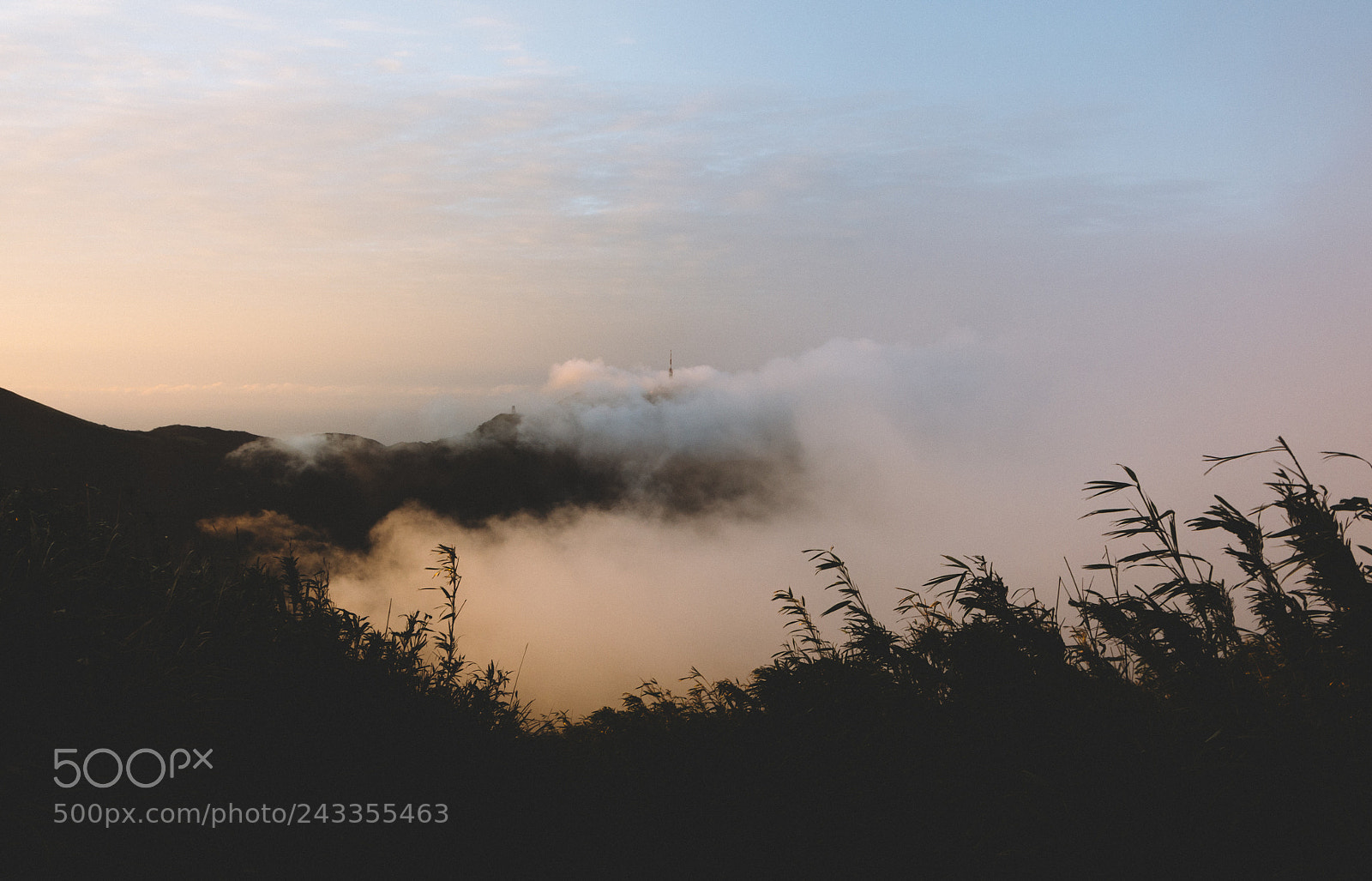Pentax K-5 sample photo. Through the clouds photography
