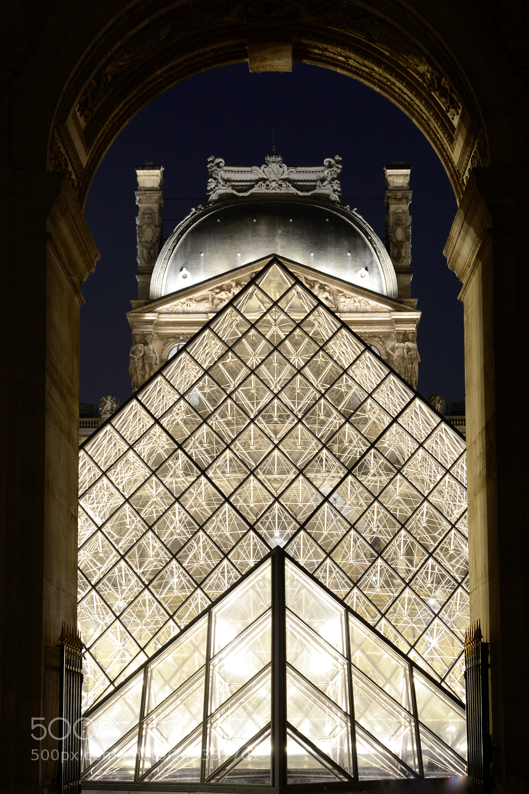 Nikon D7100 sample photo. Paris at night photography