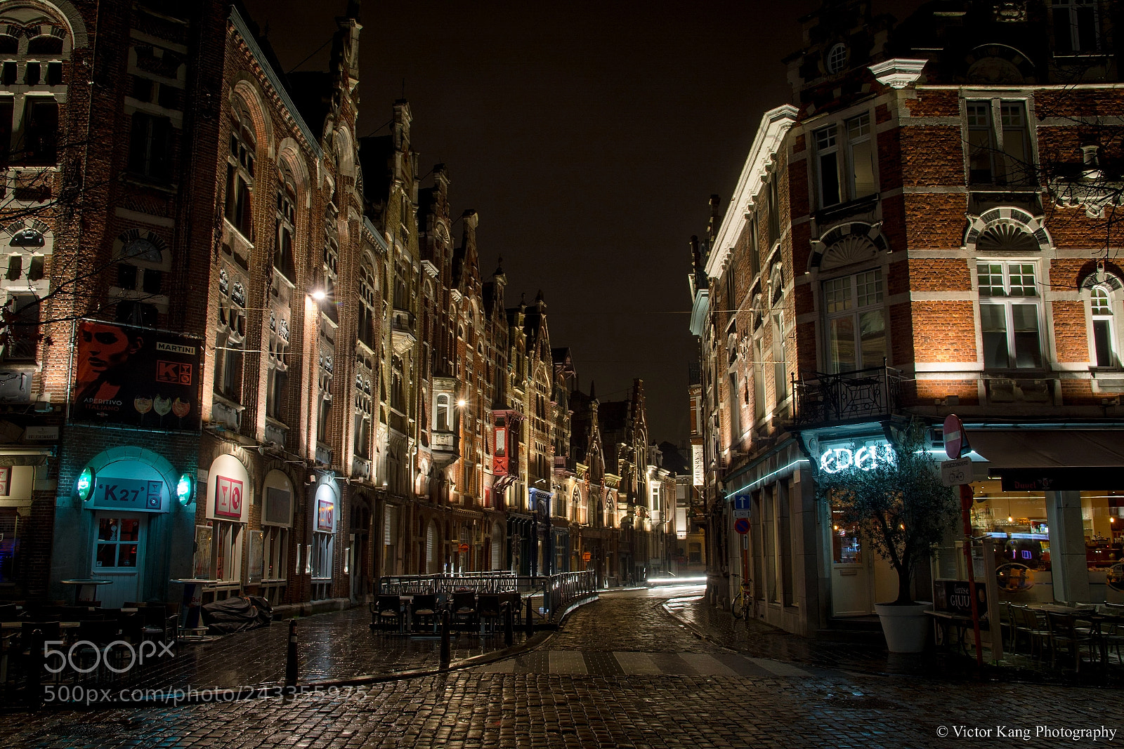 Nikon D7100 sample photo. Night-time stroll in ghent photography