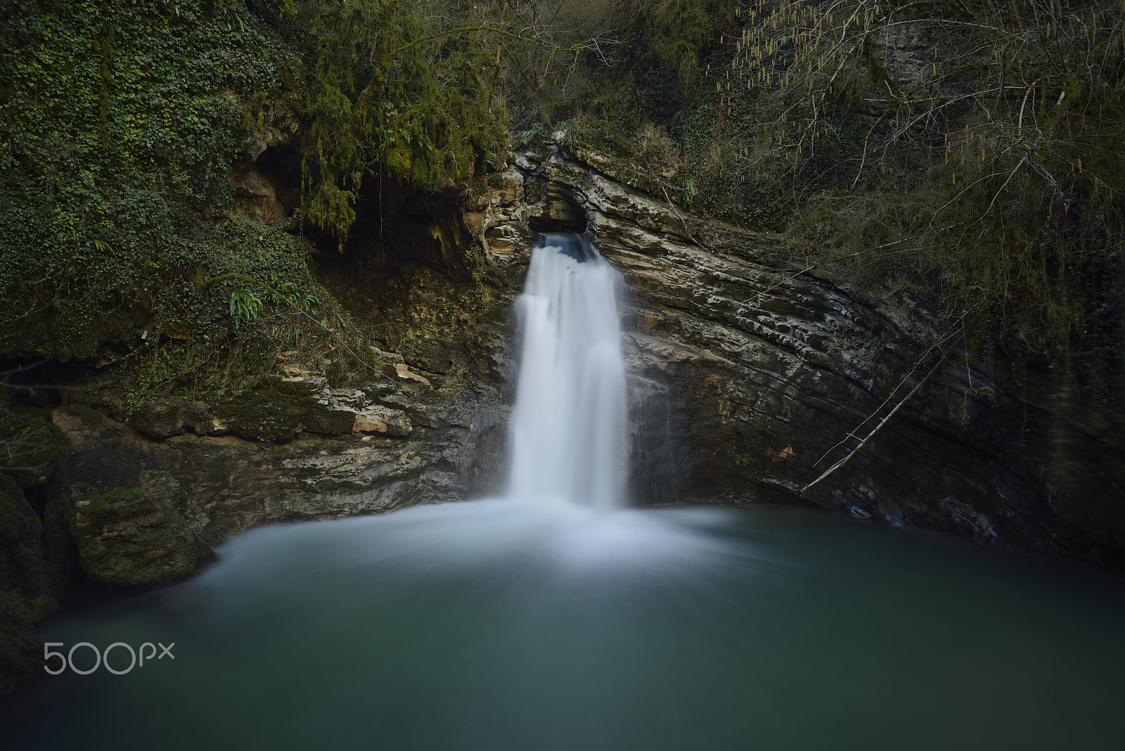 Nikon D800 sample photo. Waterfall photography