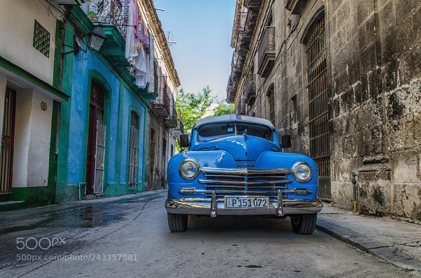 Nikon D5100 sample photo. Cuba taxi photography