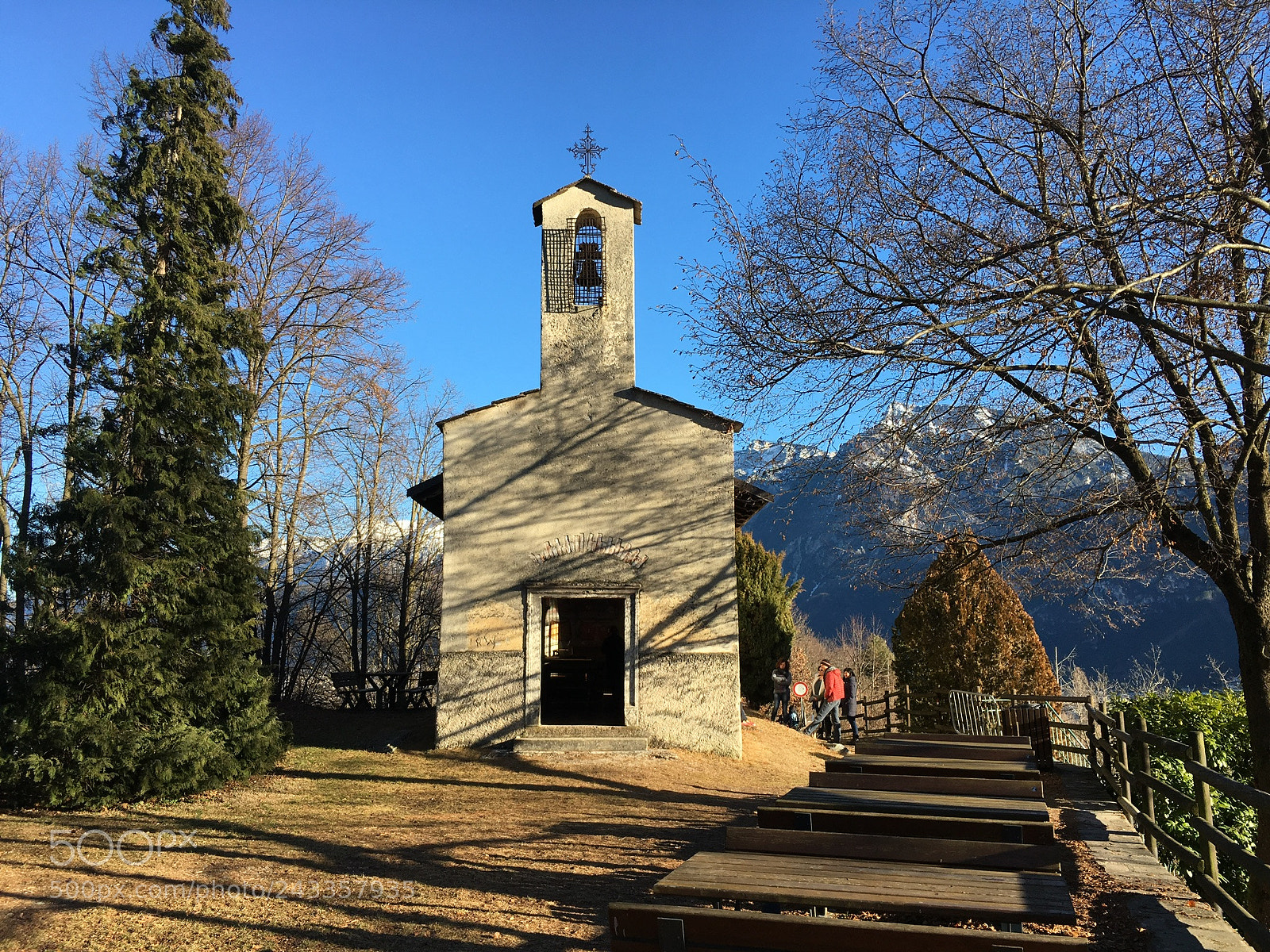Apple iPhone 6s sample photo. Chiesa san valentino (levico) photography