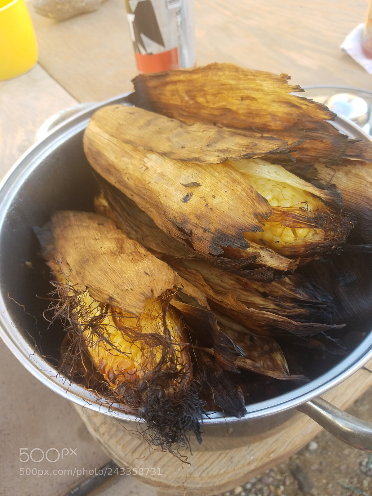 Samsung Galaxy S7 sample photo. Grilled corn photography