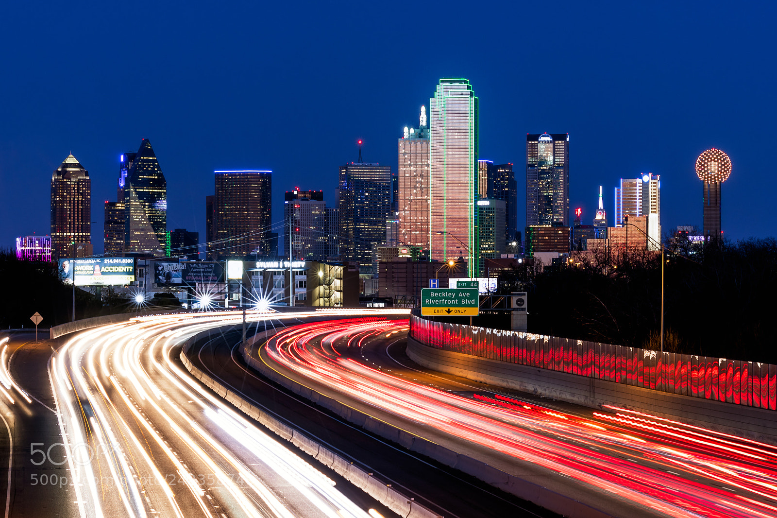 Nikon D500 sample photo. Highway to dallas photography