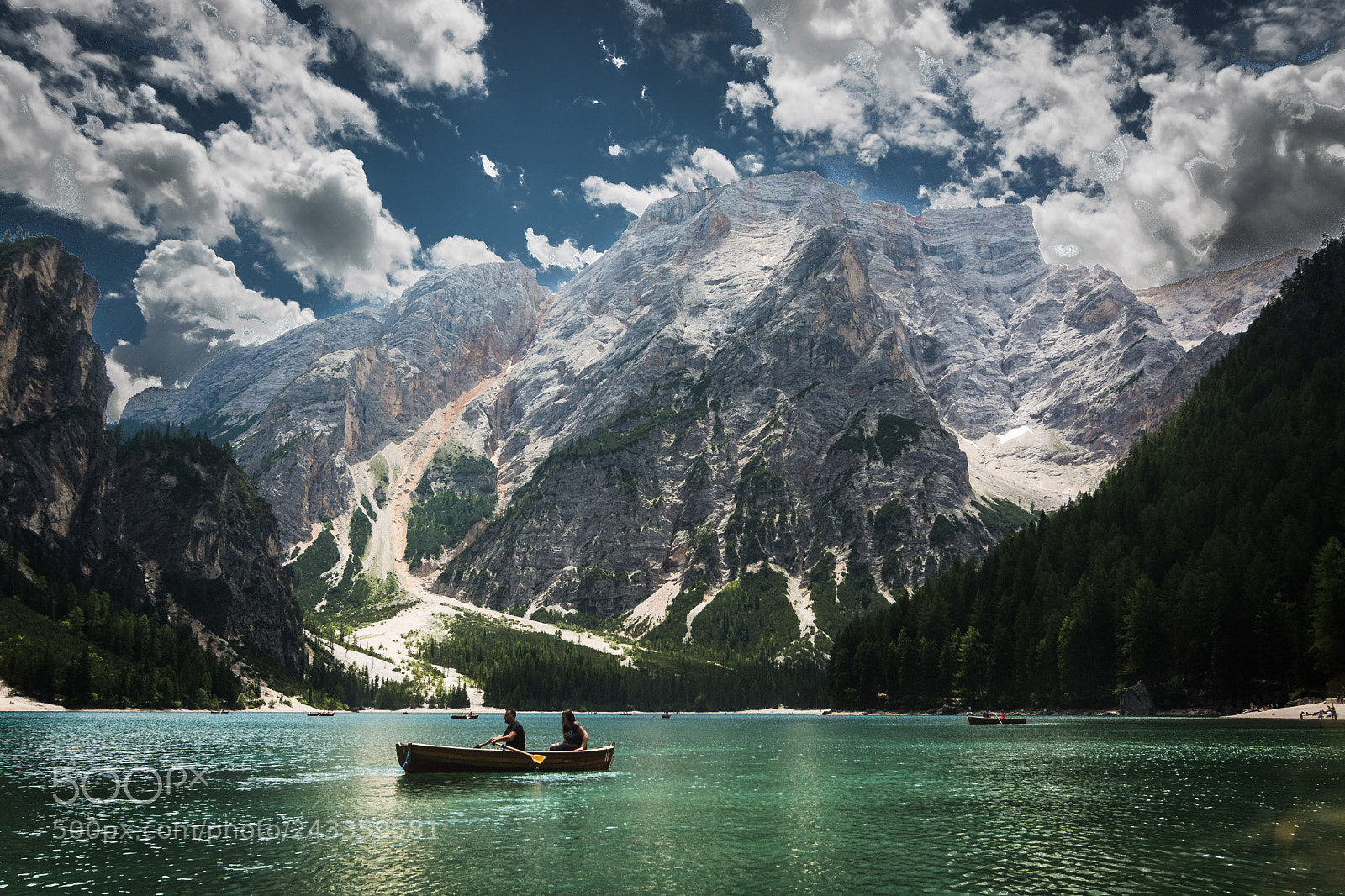 Nikon D7100 sample photo. Lago di braies photography