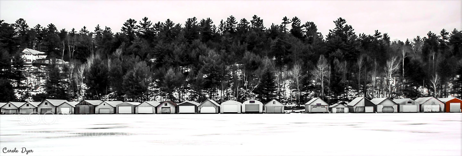 Nikon D5600 sample photo. Red boat house photography