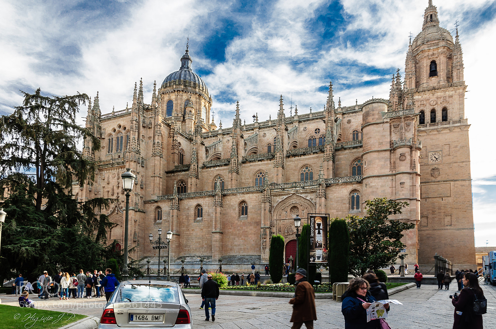 Nikon D90 sample photo. Salamanca catedral photography