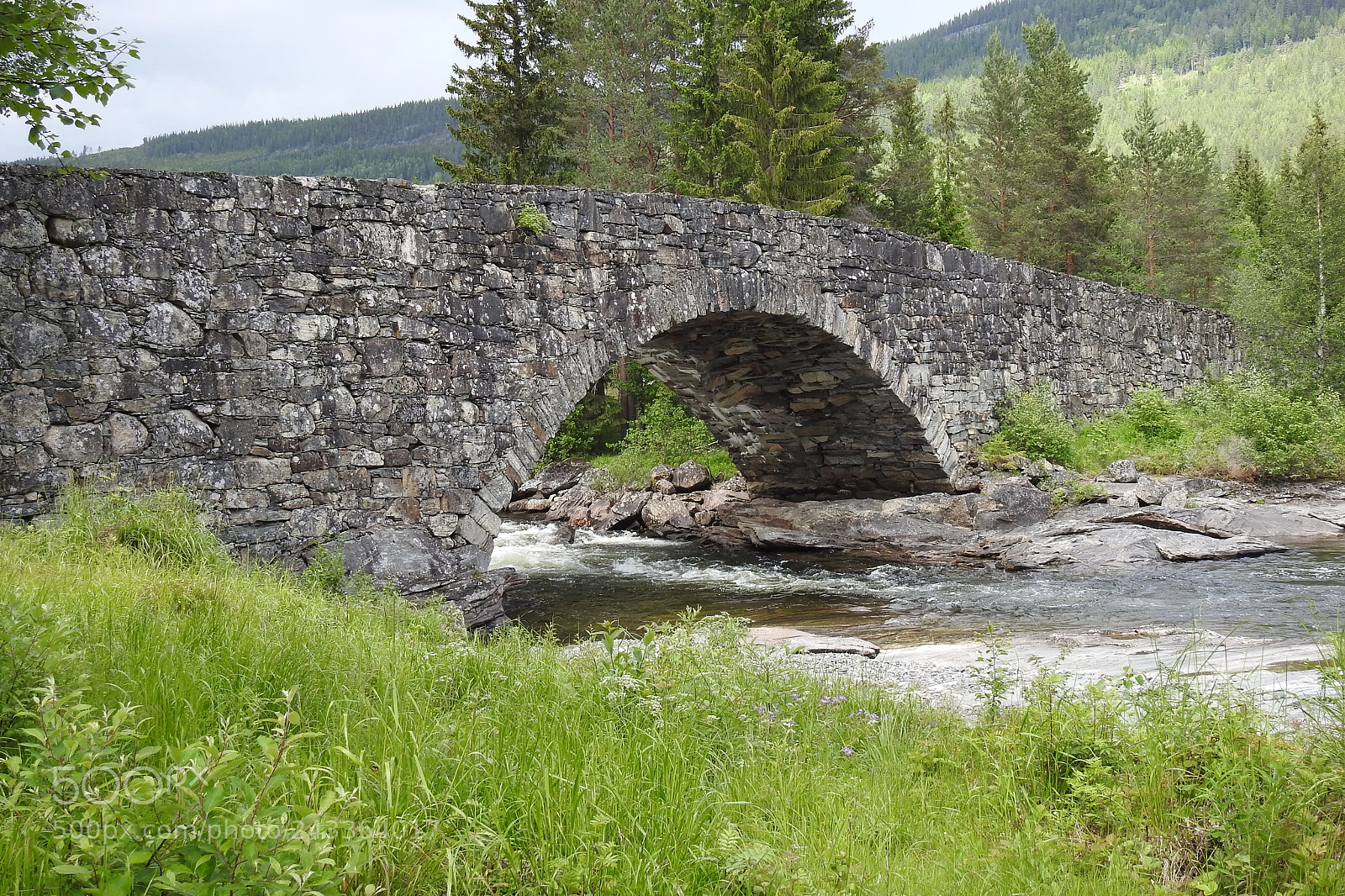 Nikon Coolpix P900 sample photo. Old stone bridge, lunde photography