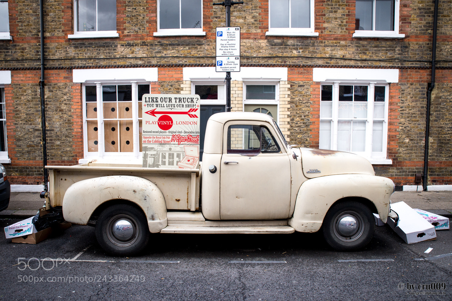 Nikon D610 sample photo. London - truck as photography