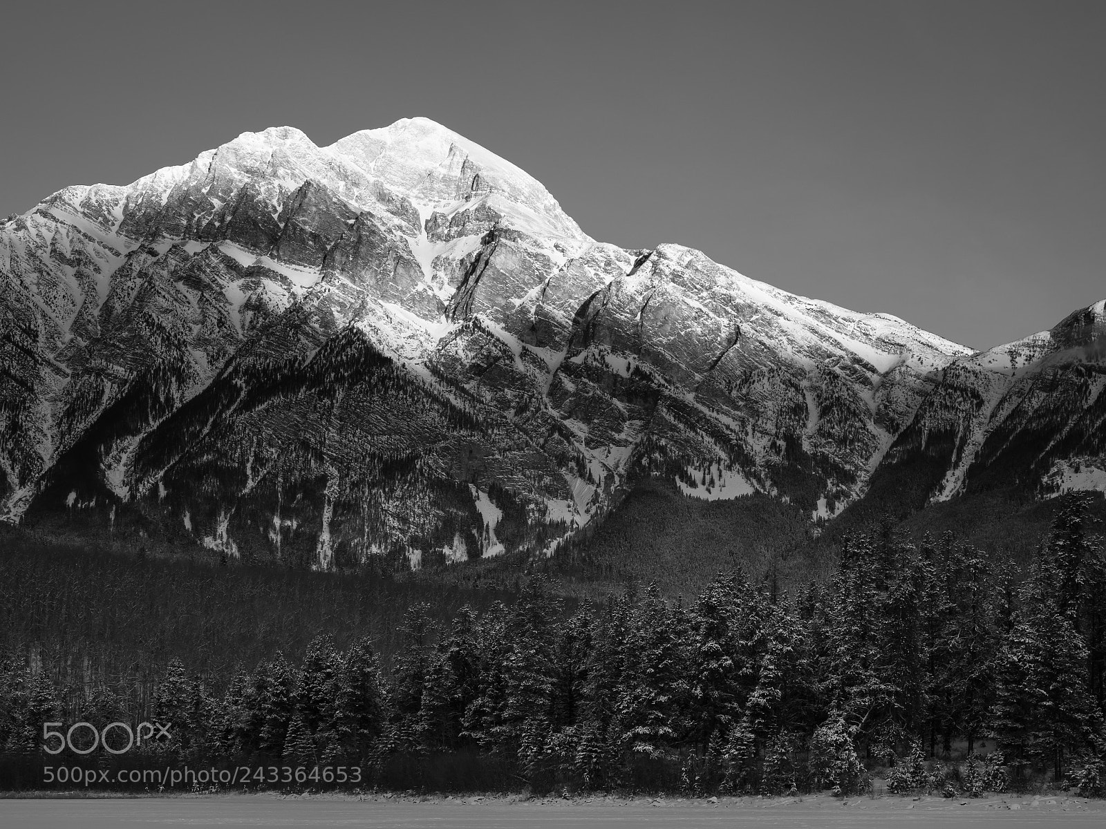 Olympus PEN-F sample photo. Pyramid mountain sunrise photography