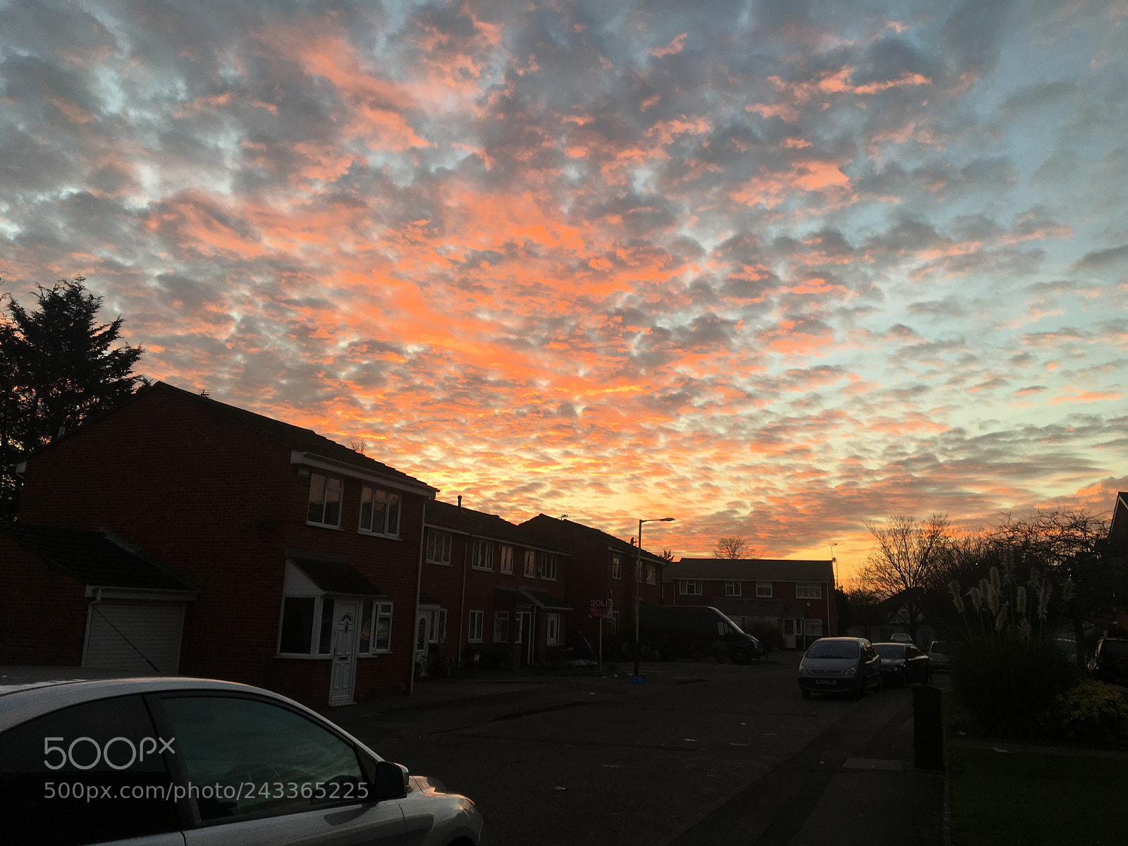 Apple iPhone 6s sample photo. Orange sky photography