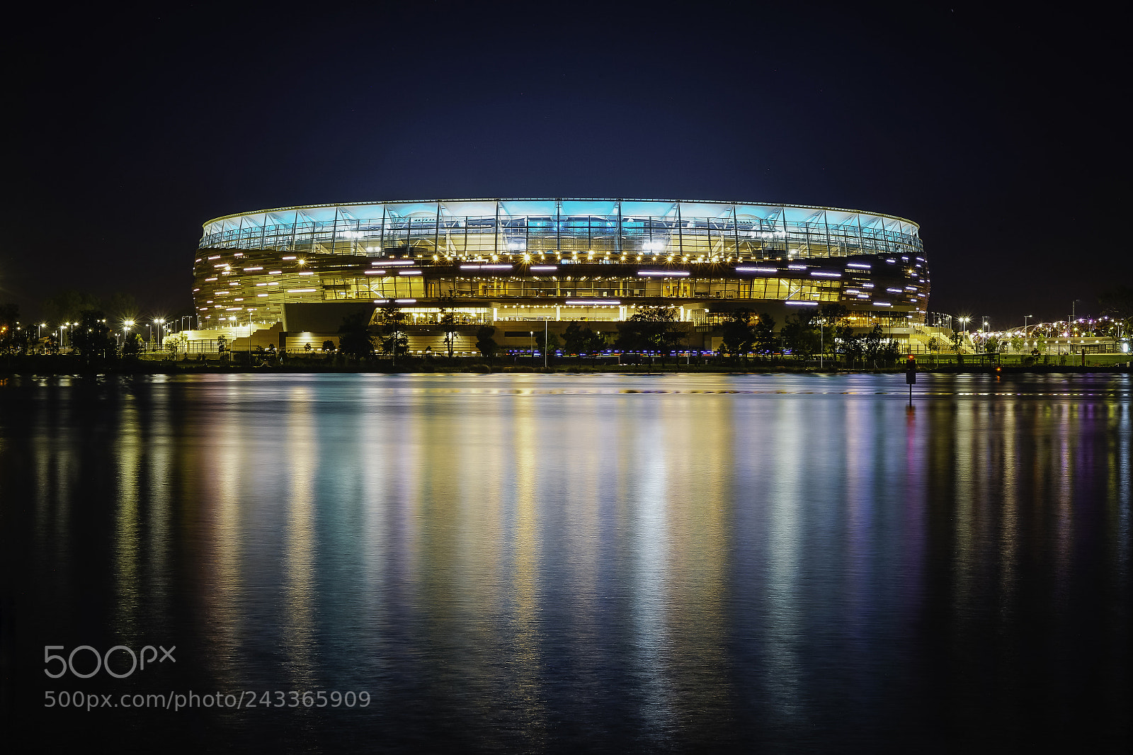 Sony a7 II sample photo. The new optus stadium photography