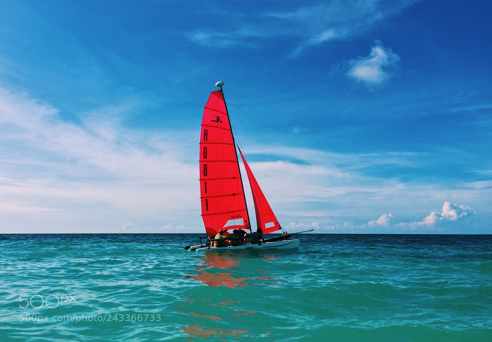 Apple iPhone 6 sample photo. Sailboat on “playa blanca” photography