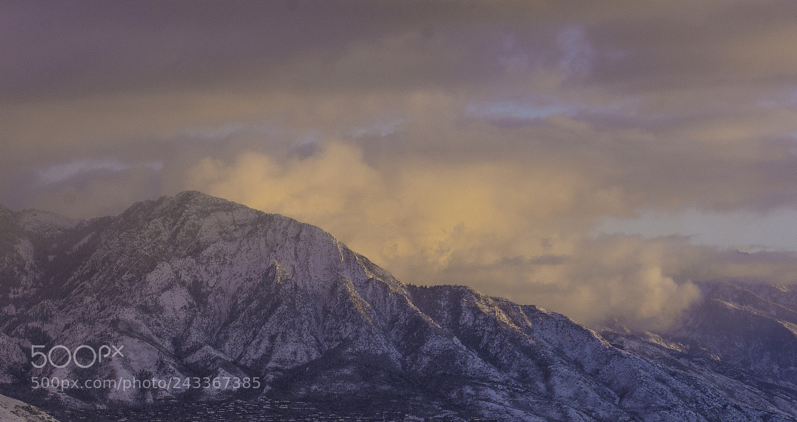 Nikon D7100 sample photo. Wasatch front at sunset photography