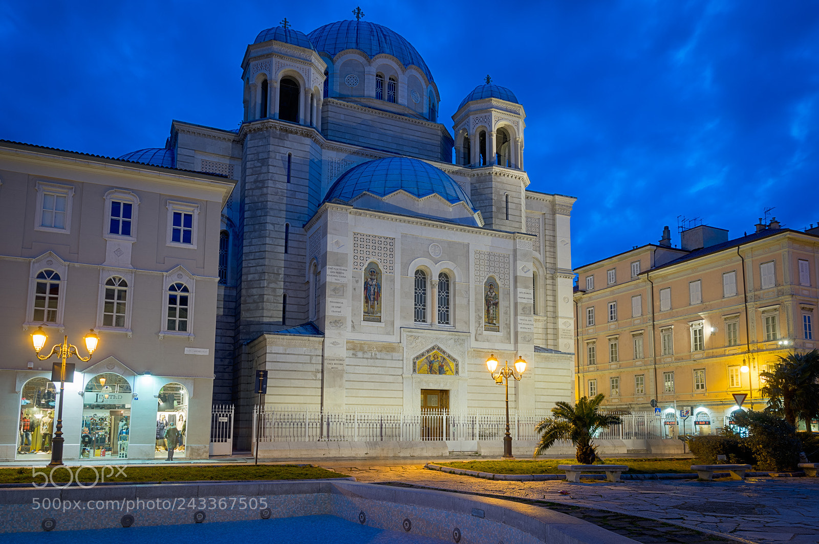 Pentax K-3 sample photo. Saint spyridon church, trieste photography