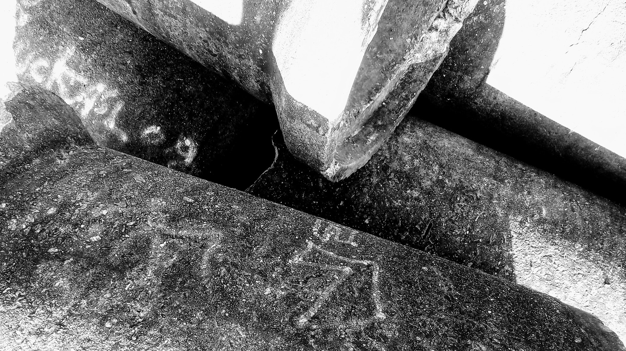 LG X POWER sample photo. Black and white photography