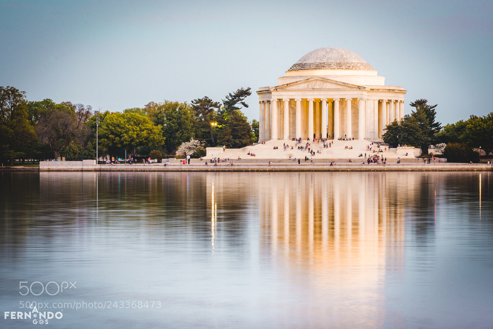 Nikon D7200 sample photo. Jefferson memorial photography