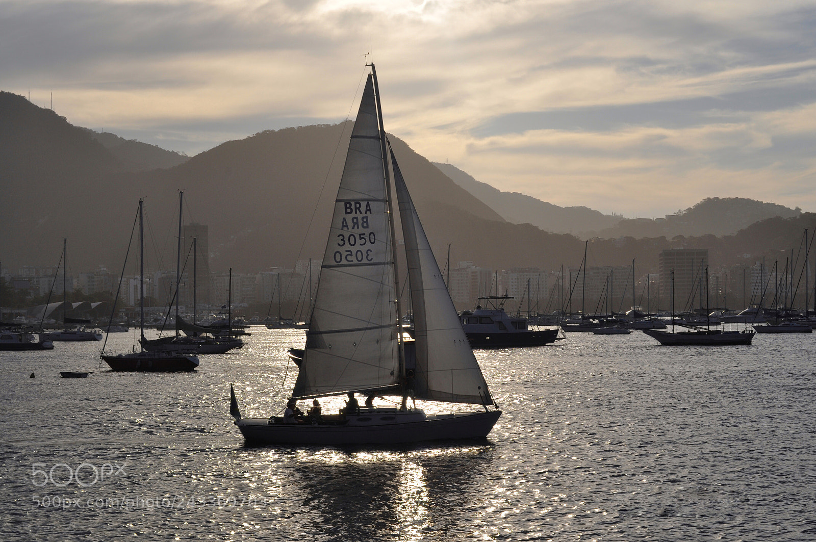 Nikon D5000 sample photo. Afternoon sailing photography
