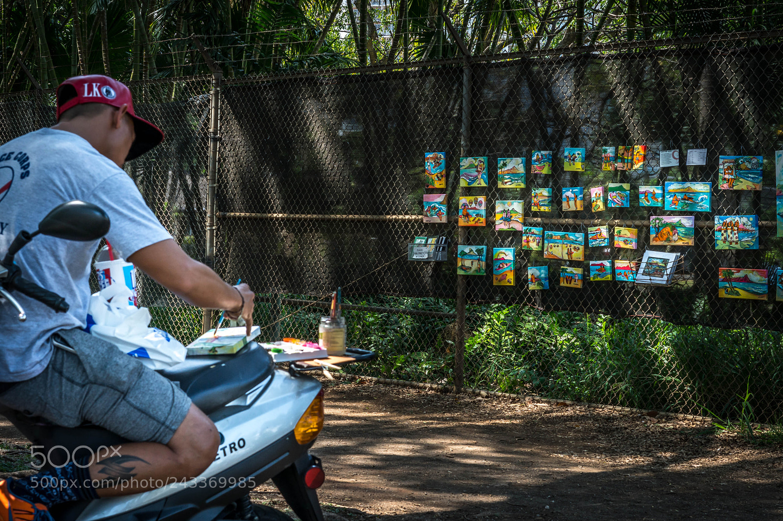 Sony a6300 sample photo. Artist at work photography