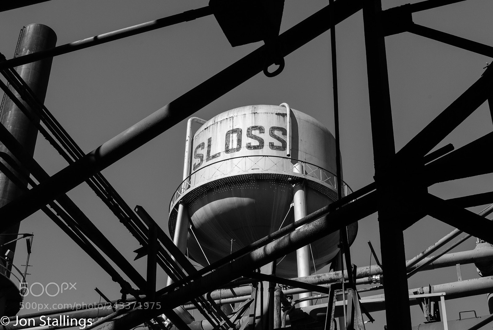 Nikon D3000 sample photo. Sloss framed photography