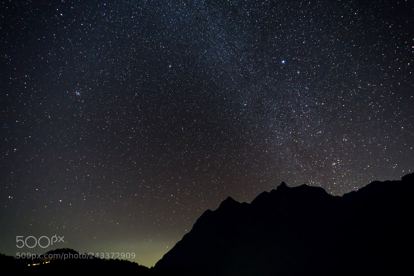 Sony a7 II sample photo. Partial milky way photography