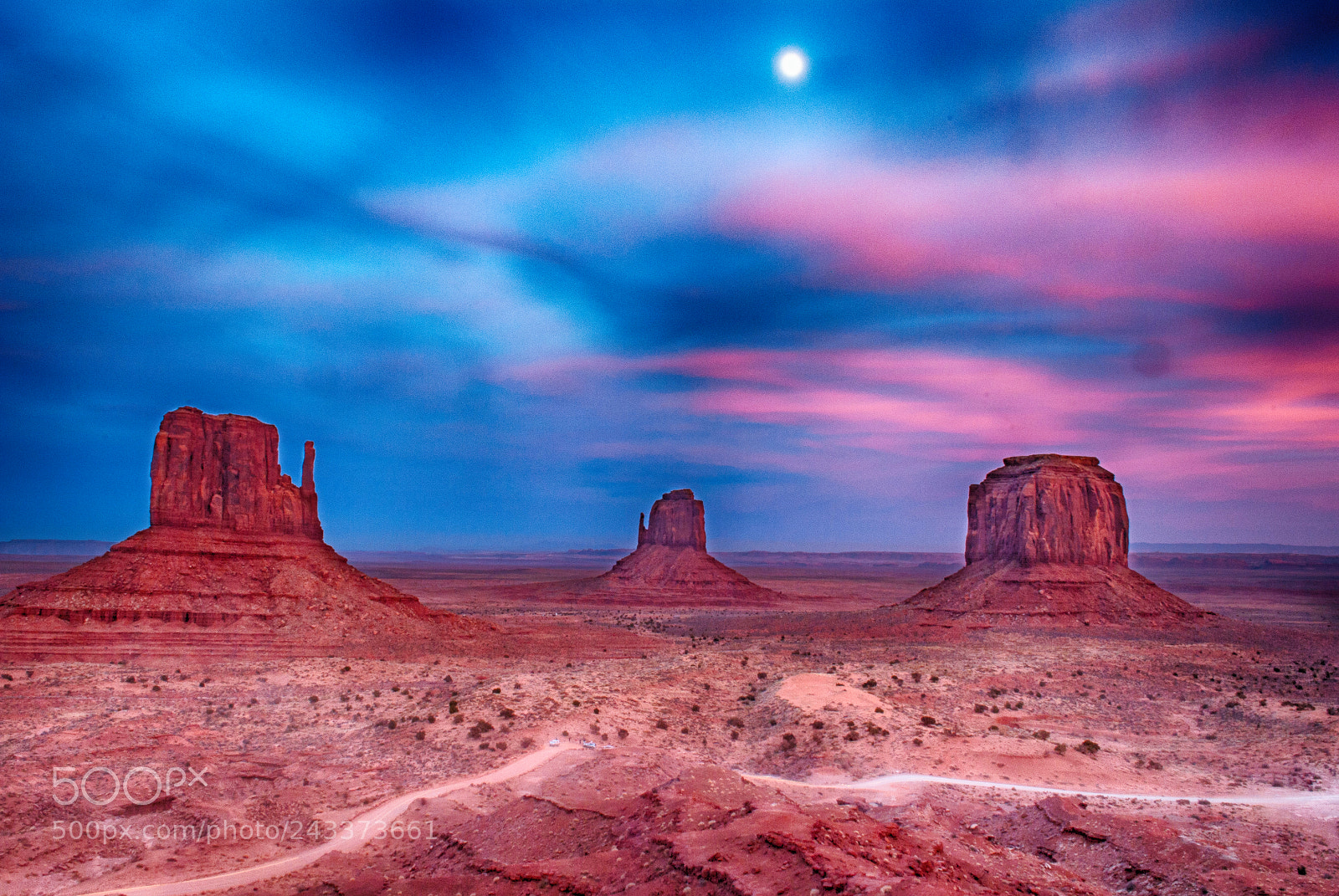 Nikon D3000 sample photo. Monument valley photography