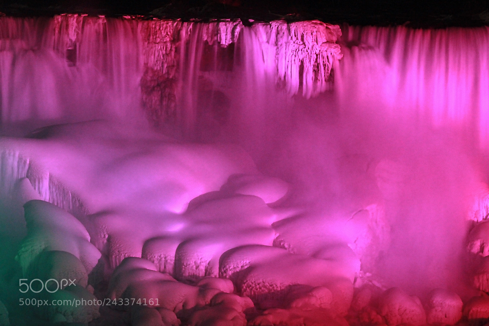 Canon EOS 700D (EOS Rebel T5i / EOS Kiss X7i) sample photo. Pink ice photography