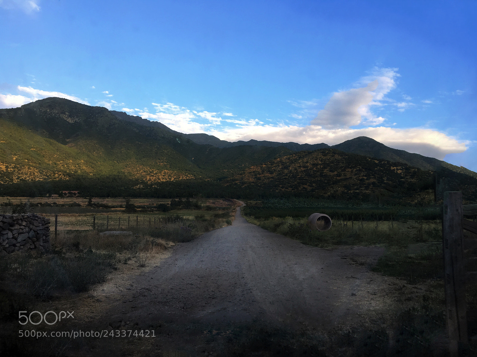 Apple iPhone 6s sample photo. Endless road photography