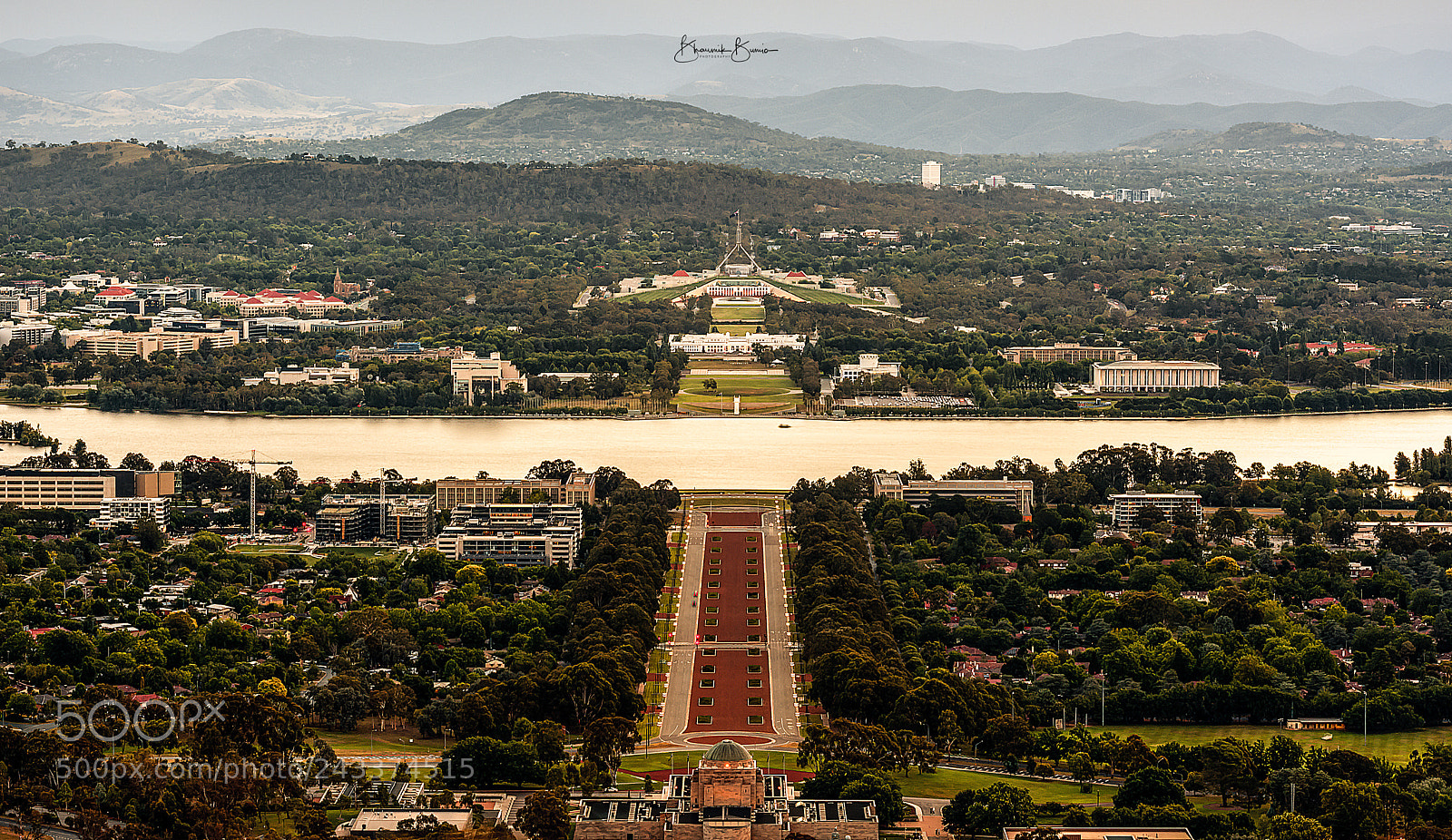 Nikon D810 sample photo. Parliament house & anzac parade photography