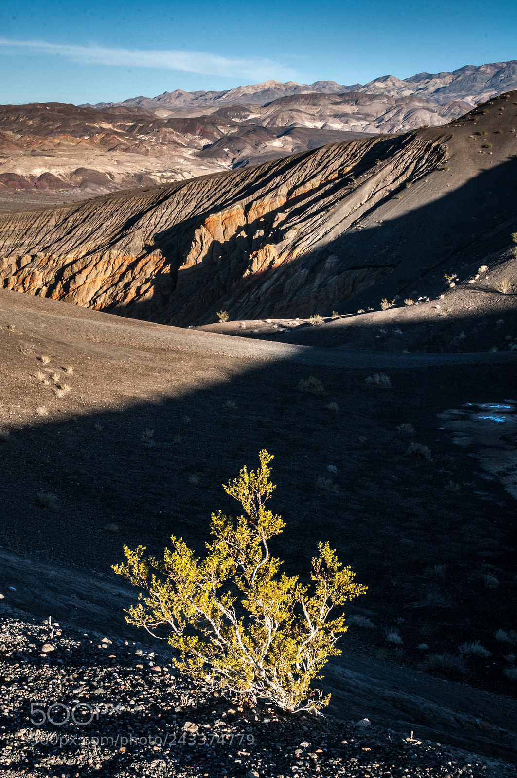 Nikon D300 sample photo. Ubehebe crater photography