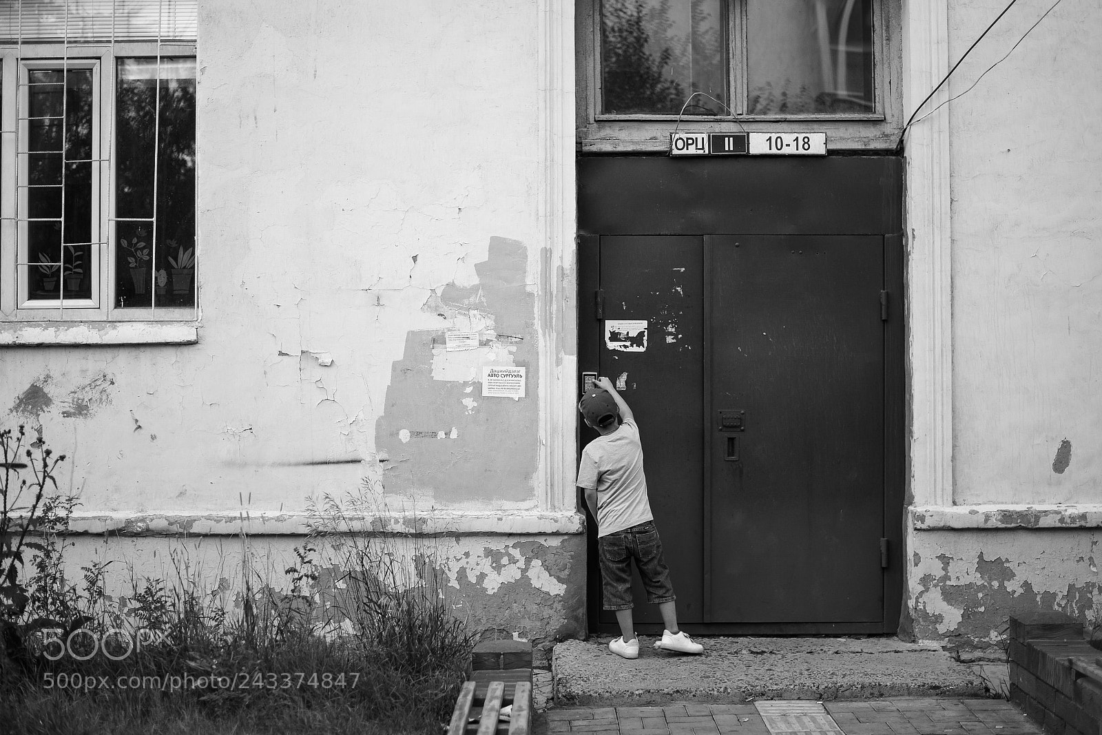 Nikon D610 sample photo. The door photography
