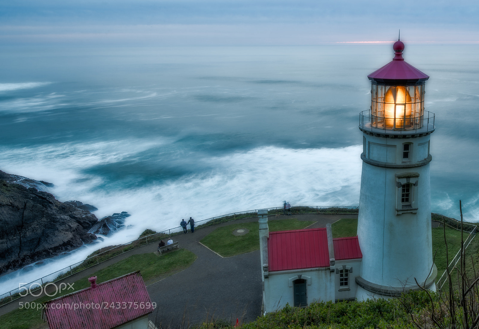 Nikon D850 sample photo. Haceta head lighthouse photography