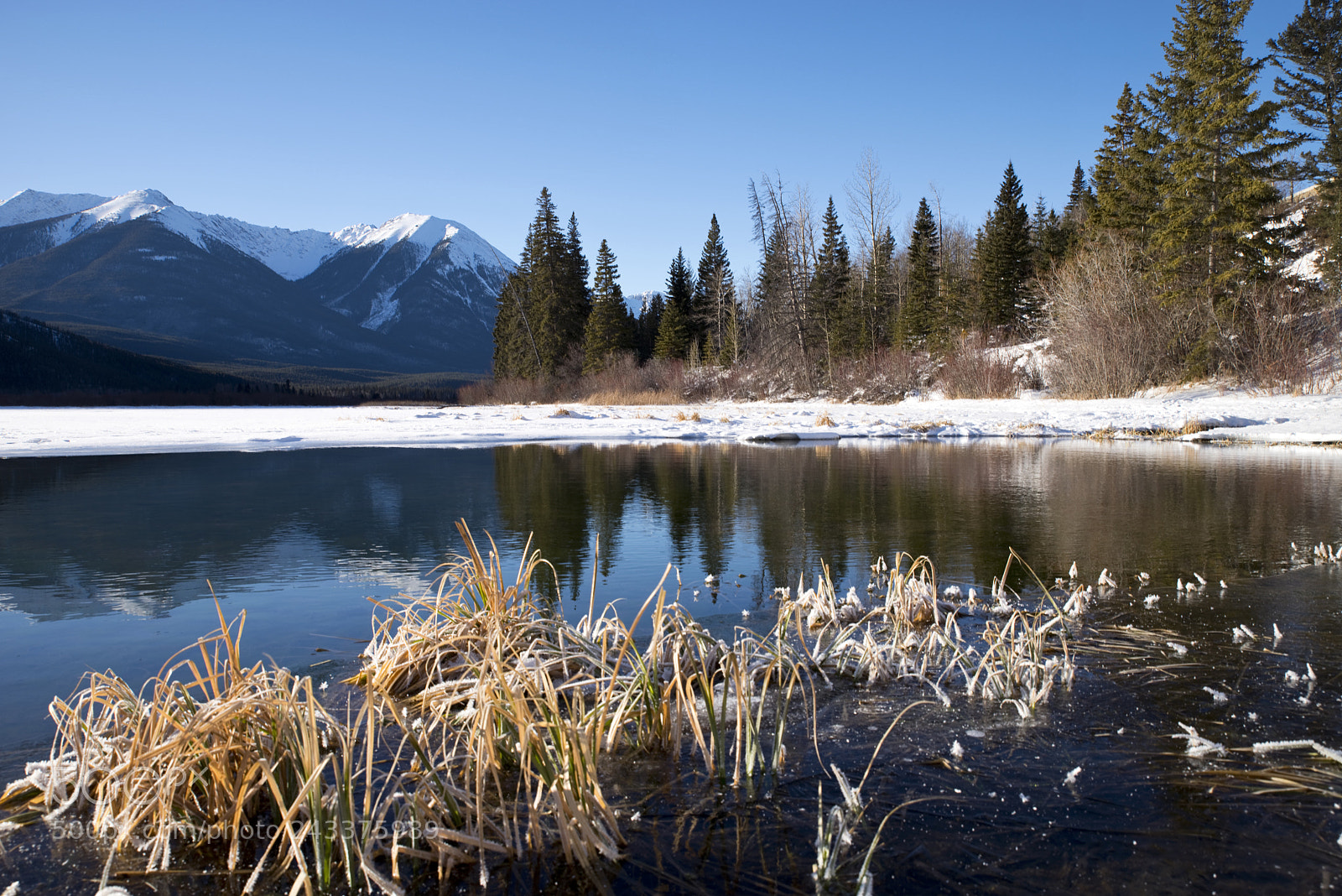 Pentax K-1 sample photo. Vermillion lakes photography