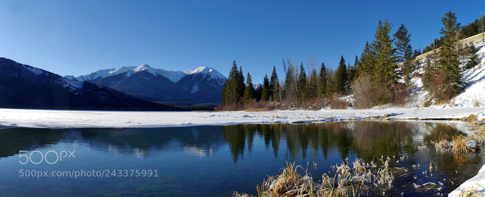 Pentax K-1 sample photo. Vermillion lakes photography