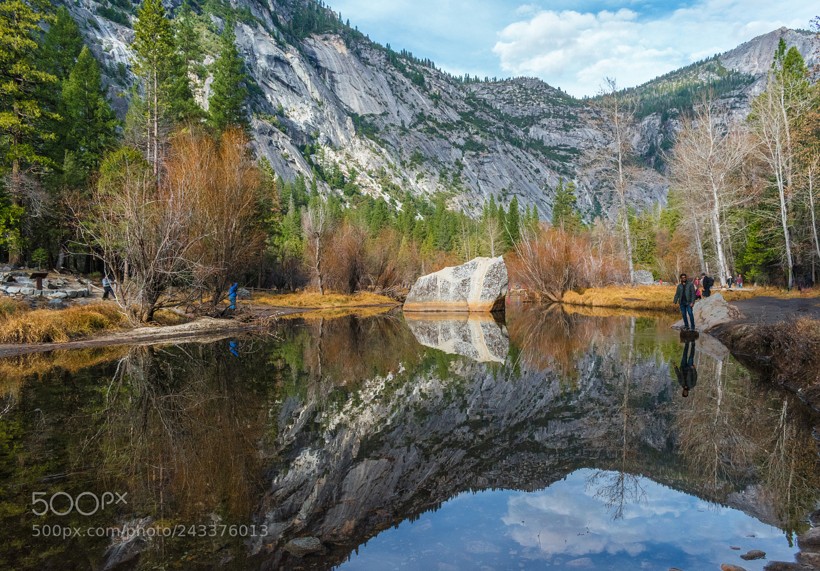 Nikon D5500 sample photo. Mirror lake photography